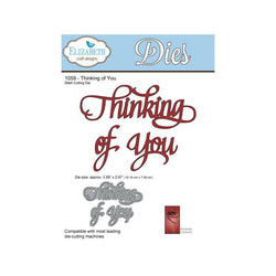 Elizabeth Craft Designs Thinking of You Cutting Die - Lilly Grace Crafts