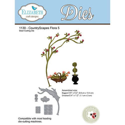 Elizabeth Craft Designs CountryScapes Flora 5 Dies - Lilly Grace Crafts