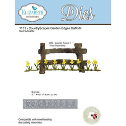 Elizabeth Craft Designs CountryScapes Garden Edges Daffodil Dies - Lilly Grace Crafts