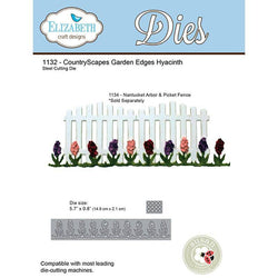 Elizabeth Craft Designs CountryScapes Garden Edges Hyacinth Dies - Lilly Grace Crafts