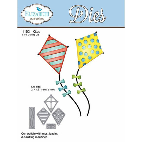 Elizabeth Craft Designs Kites Dies - Lilly Grace Crafts