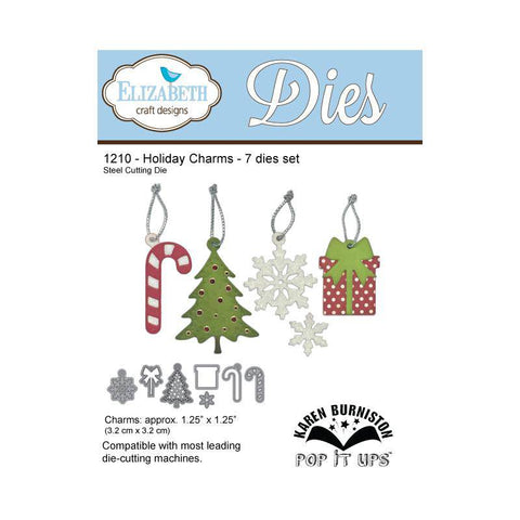 Elizabeth Craft Designs Holiday Charms Dies - Lilly Grace Crafts