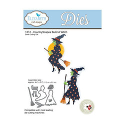 Elizabeth Craft Designs CountryScapes Build A Witch Dies - Lilly Grace Crafts