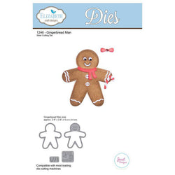 Elizabeth Craft Designs Gingerbread Man Dies - Lilly Grace Crafts