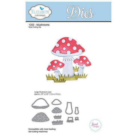 Elizabeth Craft Designs Mushroom Dies - Lilly Grace Crafts