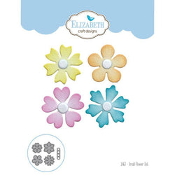 Elizabeth Craft Designs Small Flower Set - Joset Designs Craft Dies - Lilly Grace Crafts