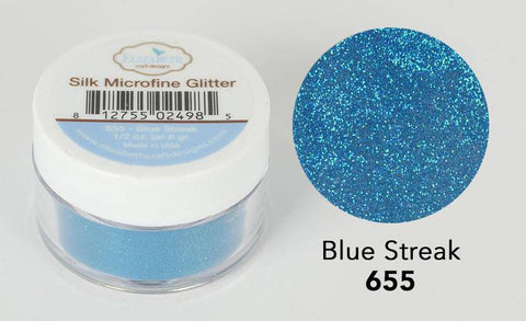Elizabeth Craft Designs Blue Streak Microfine Glitter - Lilly Grace Crafts