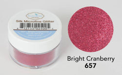 Elizabeth Craft Designs Bright Cranberry Silk Microfine Glitter - Lilly Grace Crafts