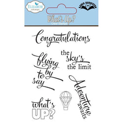 Elizabeth Craft Designs Whats Up? Clear Stamps - Lilly Grace Crafts