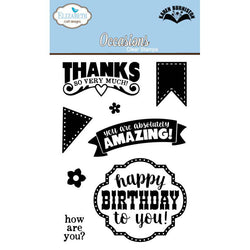 Elizabeth Craft Designs Occasions Clear Stamps - Lilly Grace Crafts