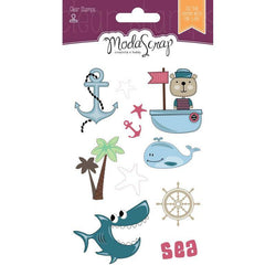 Elizabeth Craft Designs Sailors Life - Clear Stamps - Lilly Grace Crafts