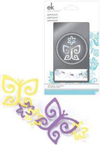 Psn Gold Pnch Butterfly And Flower - Lilly Grace Crafts