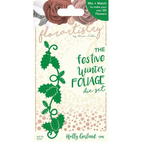 Florartistry Florartistry Winter Foliage Sets - Holly Garland - Lilly Grace Crafts