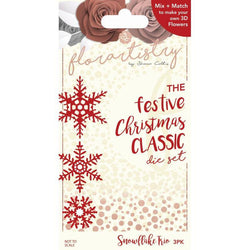 Florartistry Florartistry Christmas Classics - Snowflake Trio - Lilly Grace Crafts