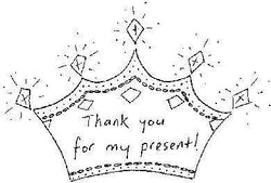 Personal Impressions LL Thank You Wood Mounted Stamp - Lilly Grace Crafts