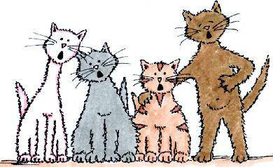 Lindsay Mason Designs LM Cats Choir - Lilly Grace Crafts