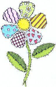 Lindsay Mason Designs LM Patchwork Daisy - Lilly Grace Crafts