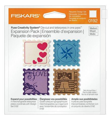 Fiskars Expansion Pack - Stamp (4 pk) - Lilly Grace Crafts