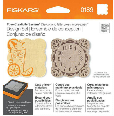 Fiskars Thick Material - Curvy Square - Lilly Grace Crafts