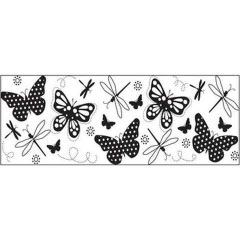 Fiskars Continuous Stamp - Butterflies - Lilly Grace Crafts