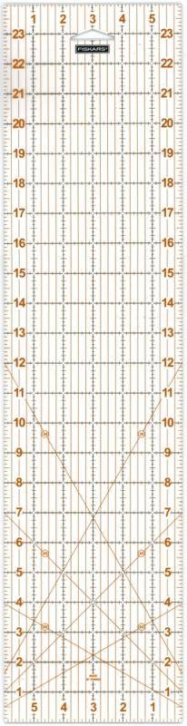 Fiskars Acrylic Ruler 6 x 24 - Lilly Grace Crafts