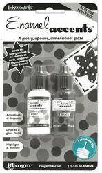 Ranger Industries Enamel Accents - Black and White Set - Lilly Grace Crafts