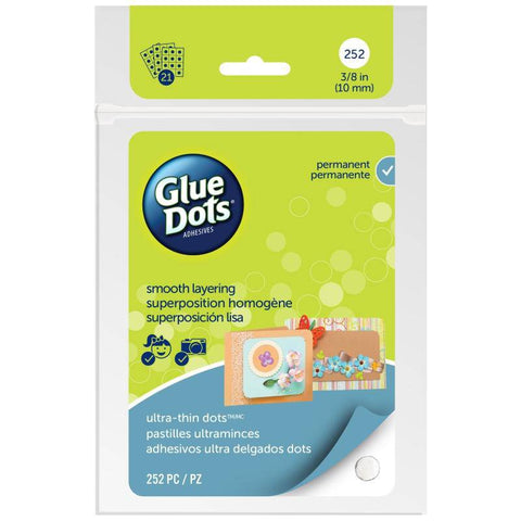 Glue Dots Ultra-Thin Glue Dots Sheets - Lilly Grace Crafts