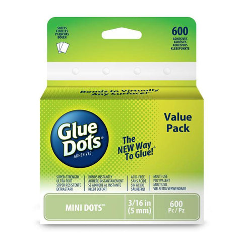 Glue Dots Mini Glue Dots Value Pack - Lilly Grace Crafts