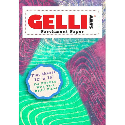 Gelli Arts Parchment Paper-pack of 50 (12" X 16") - Lilly Grace Crafts