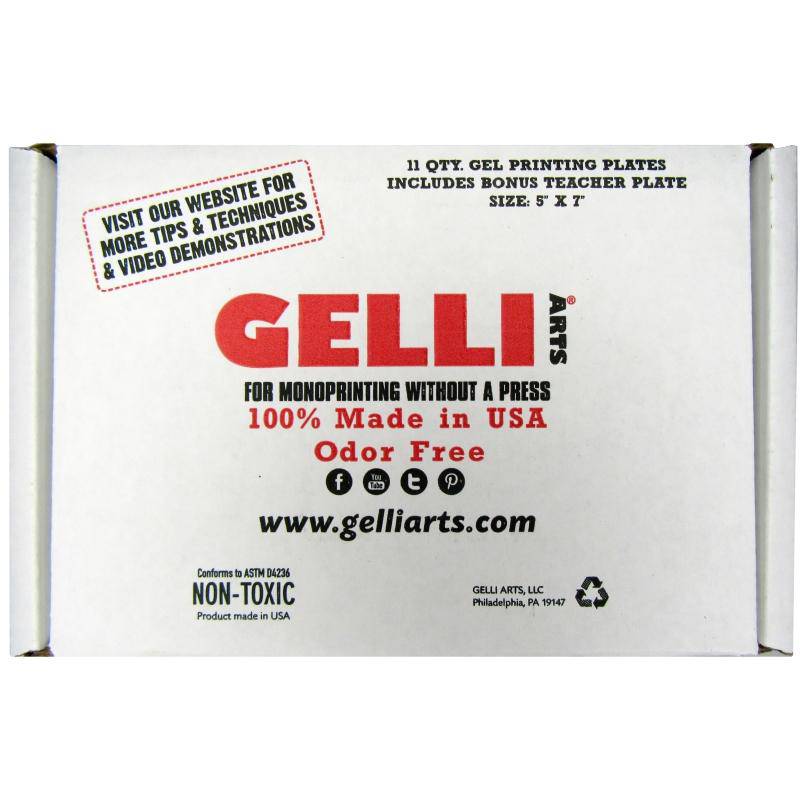 Gelli Arts 5.in x 7.in Class Pack (11 units)