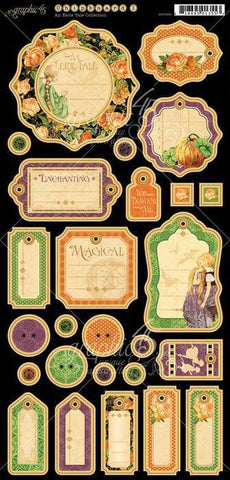 Graphic45 An Eerie Tale Journaling Chipboard - Lilly Grace Crafts