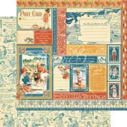 Graphic45 Childrens Hour July Collective Packs of 10 Sheets - Lilly Grace Crafts