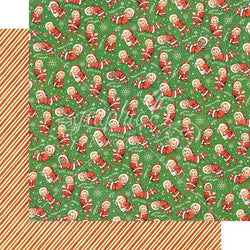 Graphic45 Santas Little Helpers 12x12 Paper - Lilly Grace Crafts
