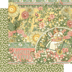 Graphic45 Garden Goddess 12x12 Paper - Lilly Grace Crafts