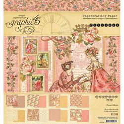 Graphic45 Princess 8x8 Paper Pad - Lilly Grace Crafts