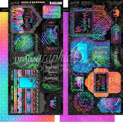 Graphic45 Kaleidoscope Tags and Pockets - Lilly Grace Crafts