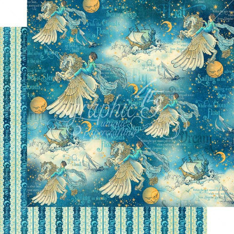 Graphic45 Unicorn Fantasy 12x12 Paper - Lilly Grace Crafts