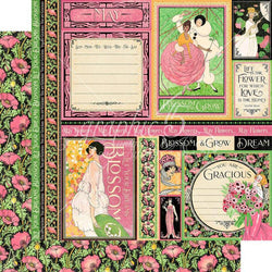 Graphic45 May 12x12 Paper - Lilly Grace Crafts