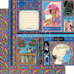 Graphic45 June 12x12 Paper - Lilly Grace Crafts