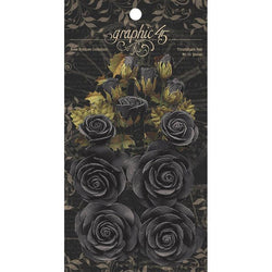 Graphic45 Rose Bouquet Collection - Photogenic Black - Lilly Grace Crafts
