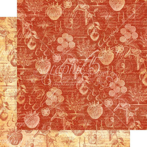 Graphic45 Botanical Beauties 12x12 Paper - Lilly Grace Crafts