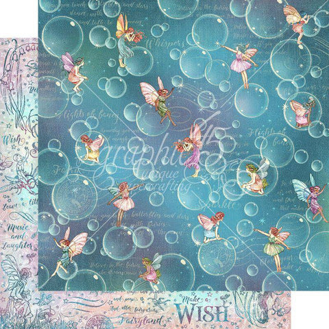 Graphic45 Blowing Bubbles 12x12 Paper - Lilly Grace Crafts