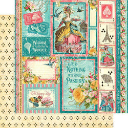 Graphic45 Oh Happy Day 12x12 Paper - Lilly Grace Crafts