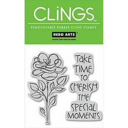 Hero Arts Special Moments Cling Stamp - Lilly Grace Crafts