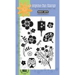 Hero Arts Asian Elements Clear Stamp - Lilly Grace Crafts