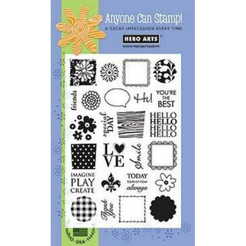 Hero Arts Mix and Match Elements Clear Stamp - Lilly Grace Crafts