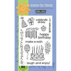 Hero Arts Celebrate All Day Clear Stamp - Lilly Grace Crafts