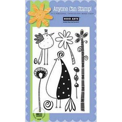 Hero Arts Clear Design: Birds And Branches Clear Stamp - Lilly Grace Crafts