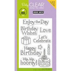 Hero Arts Hip Hip Hurray! Clear Stamp - Lilly Grace Crafts