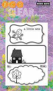 A Little Note - Clear Stamps - Lilly Grace Crafts